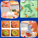 Mini Batedeira e Processador 3 em 1 Portátil