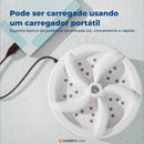 Mini Máquina de Lavar Roupa Portátil