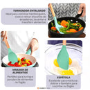 Conjunto de Utensílios em Silicone 12 Peças