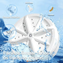 Mini Máquina de Lavar Roupa Portátil