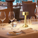 Abajur Candeeiro Touch Recarregável de Metal