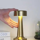 Abajur Candeeiro Touch Recarregável de Metal