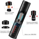 Abridor de Vinho Elétrico Automático – Elegância e Praticidade em Segundos