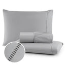 Jogo de Lençol 400 Fios Micro Percal Ponto Palito