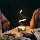 Abajur LED Espiral Clássico