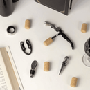 Abridor de Vinhos Kit em Formato de Livro
