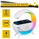 Luminária Com Carregador Multifuncional