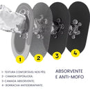 Tapete Mágico Absorvente Antiderrapante para Banheiro